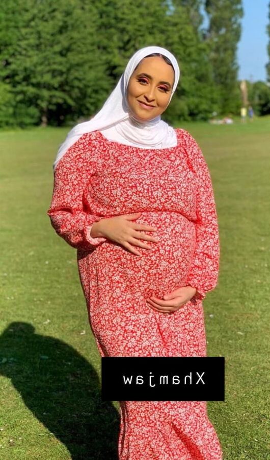 Pregnant Hijabi Slut