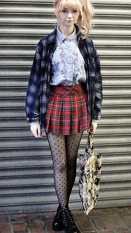 Anorexic GF in Tights