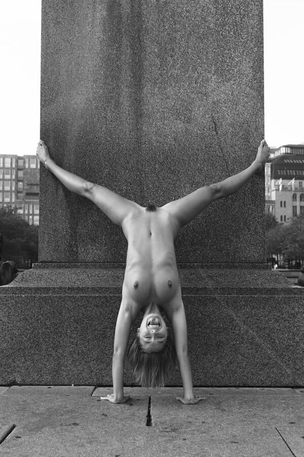 Marisa Papen: best of public nudity