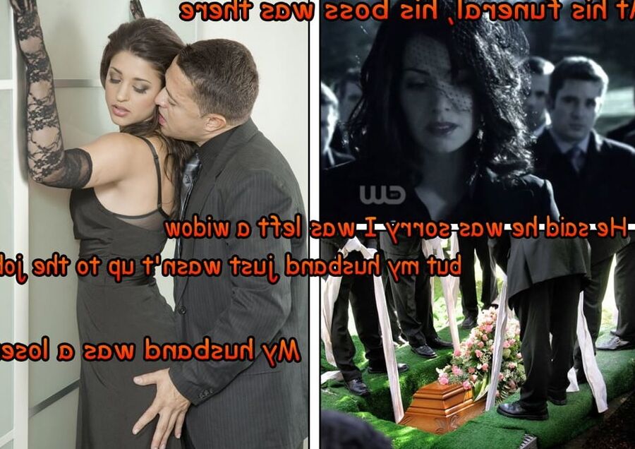 widow fucked after funeral