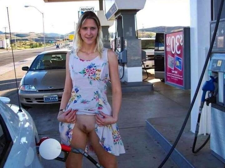on the petrolstation