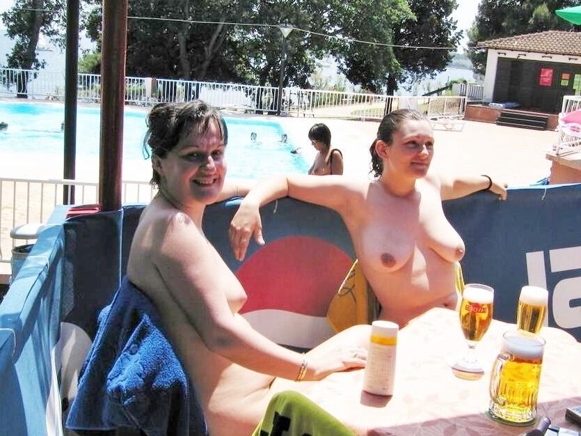 Nudist Couple Naked in Fkk Resort