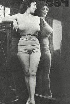 Meg Miles, vintage model, singer, and actress