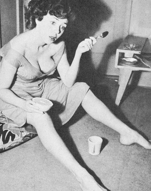 Meg Miles, vintage model, singer, and actress
