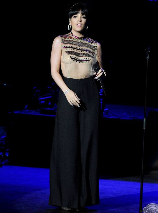 Lily Allen Great Nipple Slip Collection