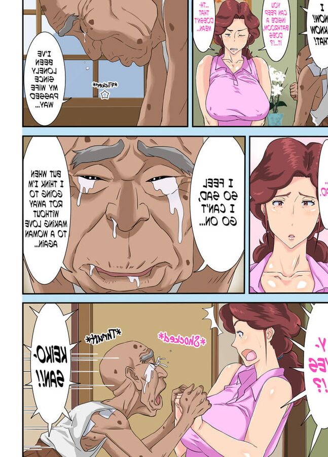 Old geezer and hot milf