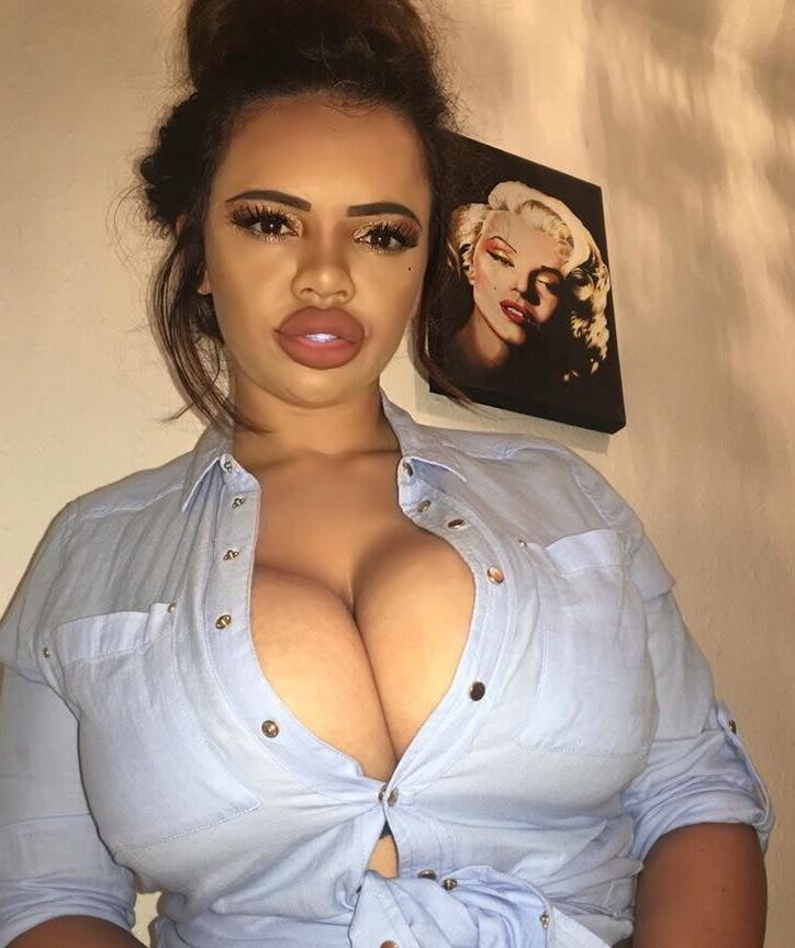 big-tittied slut me