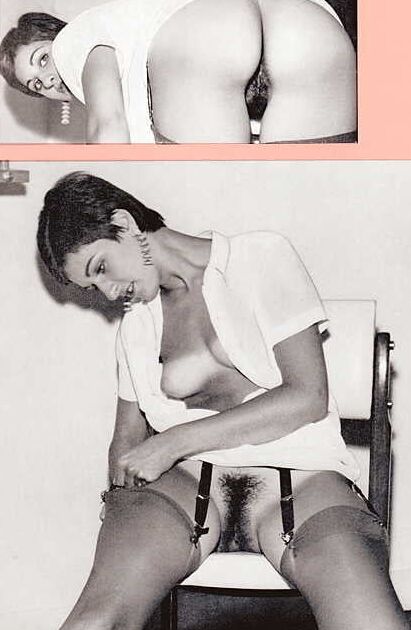 Retro Hairy girl mix.