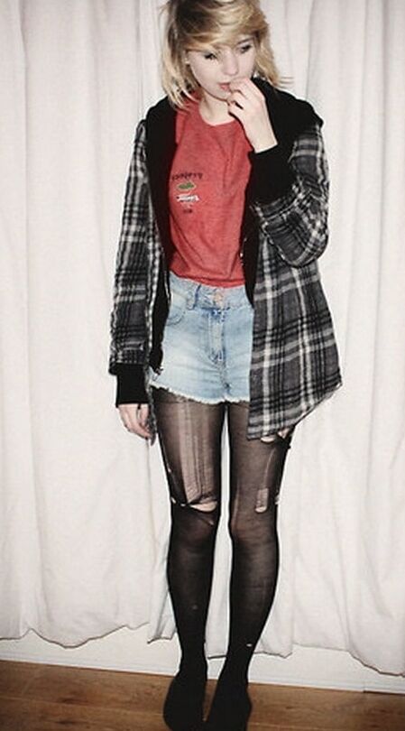 Anorexic GF in Tights