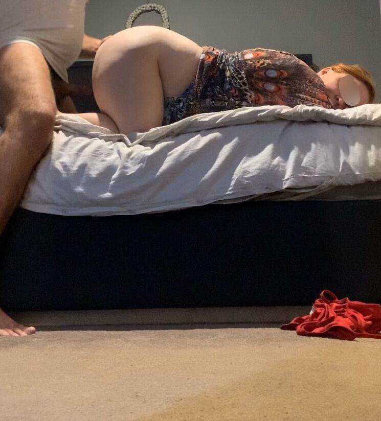 My fat ass BBW wife doggy