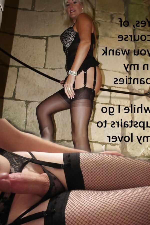 Lingerie Fetish Captions