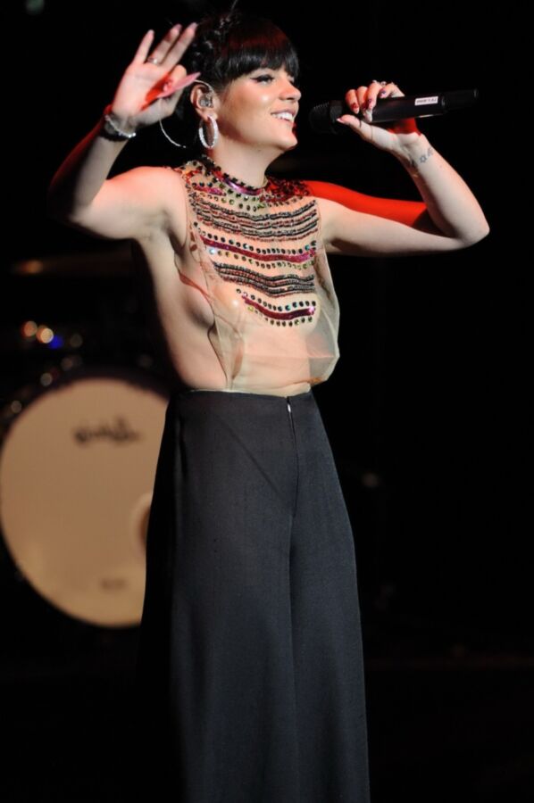 Lily Allen Great Nipple Slip Collection
