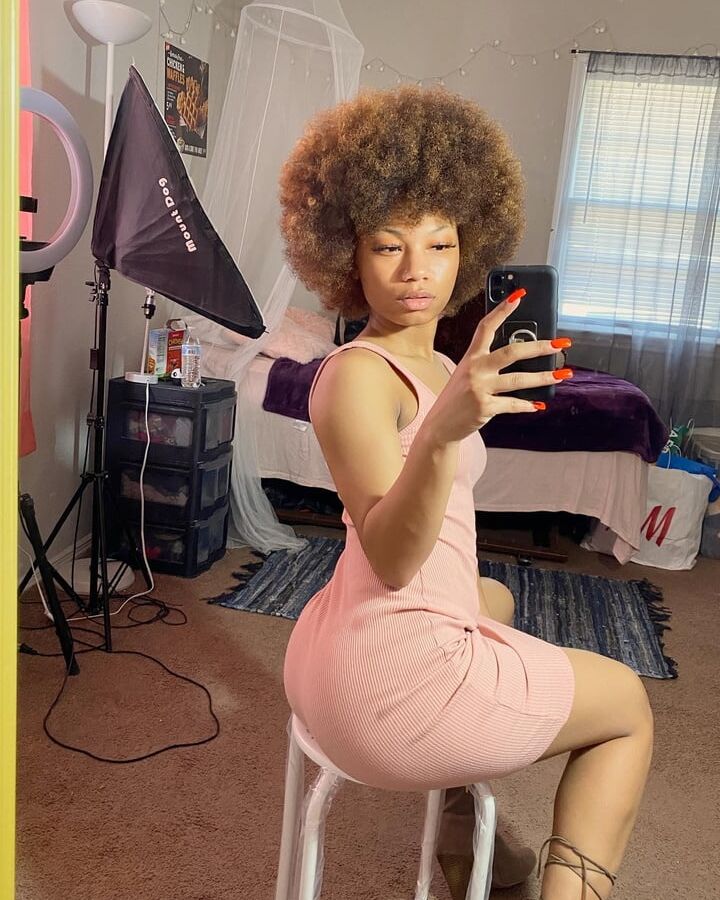 Light skin ebony