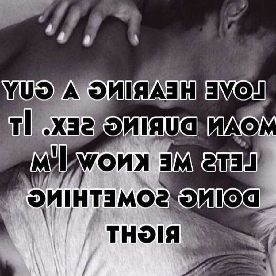 I love to hear...lol..