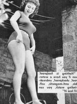 Meg Miles, vintage model, singer, and actress