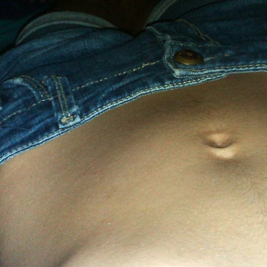 Girls Hairy belly happy trail