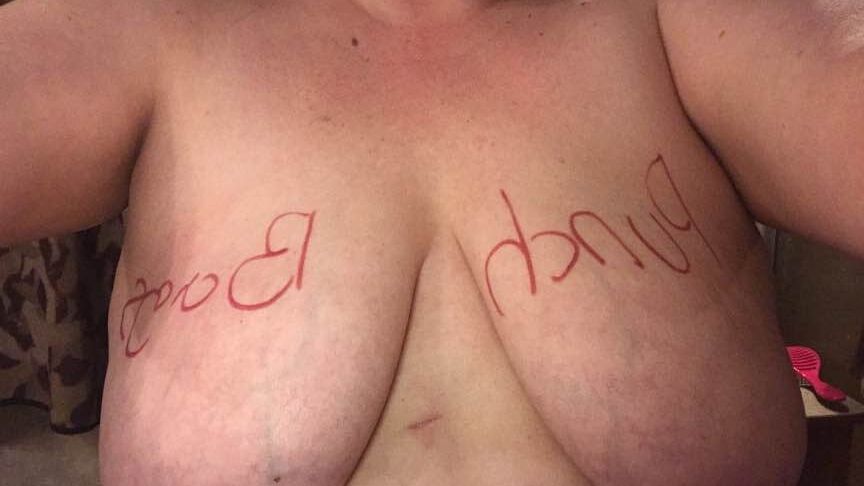 Tubby mature slave humiliated