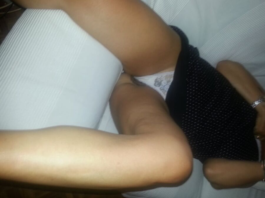 Carelessness without panties