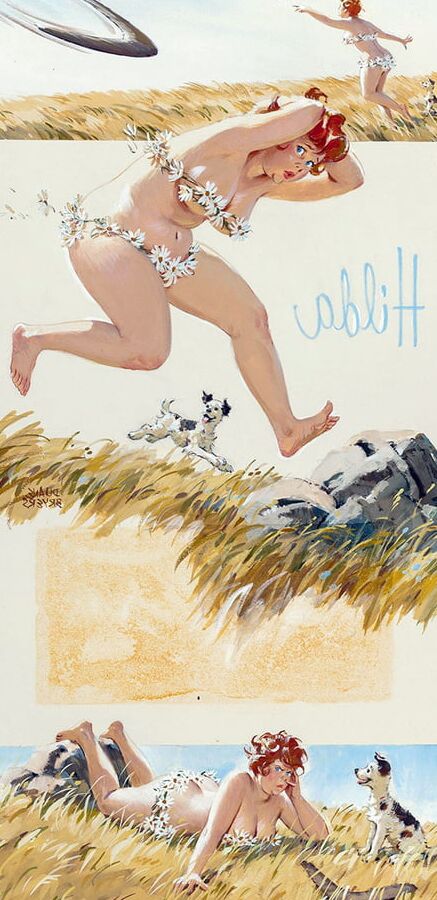 Plus-Size Pin-Up Girl Hilda