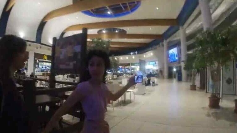 Troietta italiana al centro commerciale di Assago