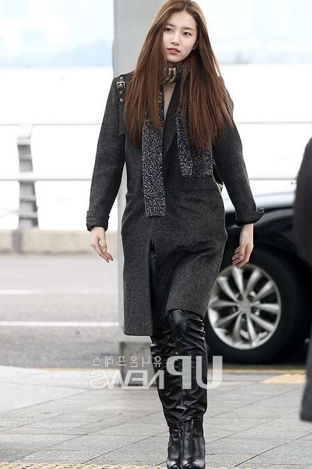 Female Celebrity Boots &amp; Leather - K-Pop