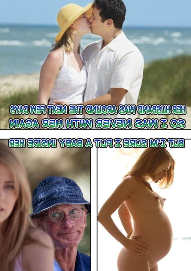 OAP fucks a young honeymoon wife