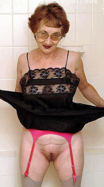 Granny with great figure