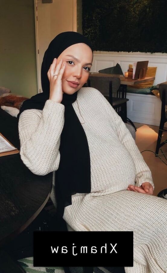 Pregnant Hijabi Slut