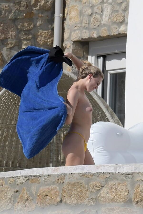 Nude in public