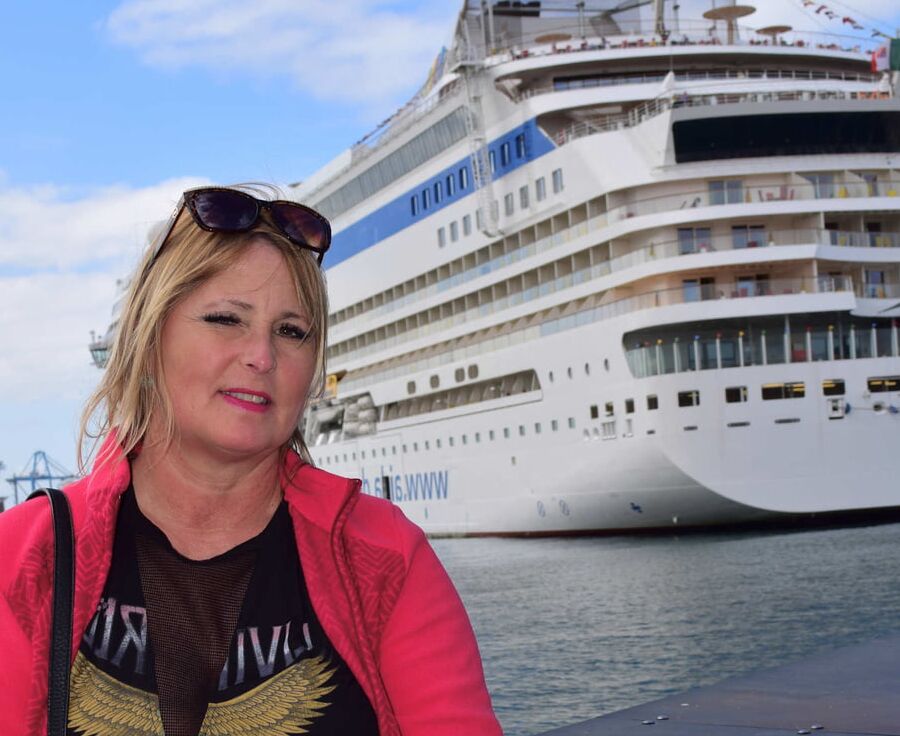 Fette Deutsche im FKK Urlaub auf der AIDA!