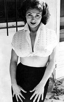Meg Miles, vintage model, singer, and actress