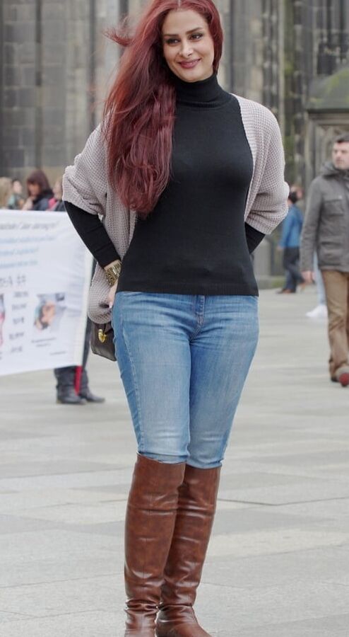 women in boots - mix