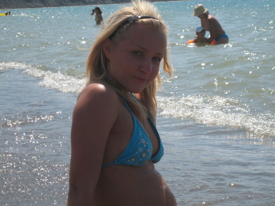 Amateur blonde selfies
