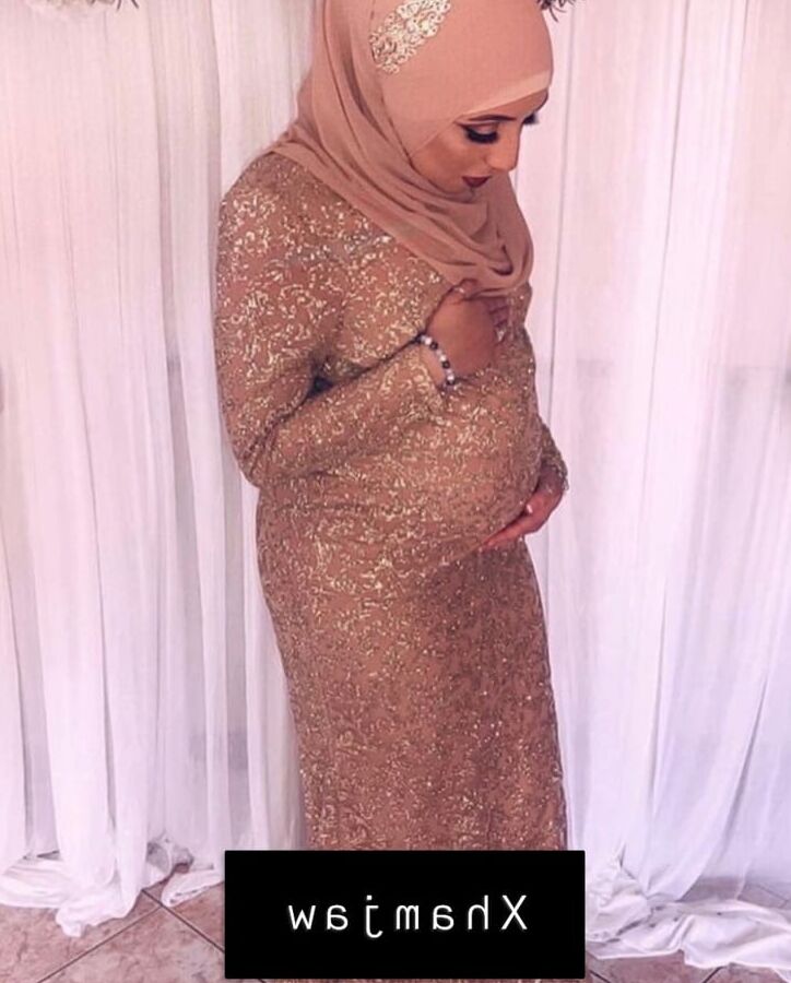 Pregnant Hijabi Slut