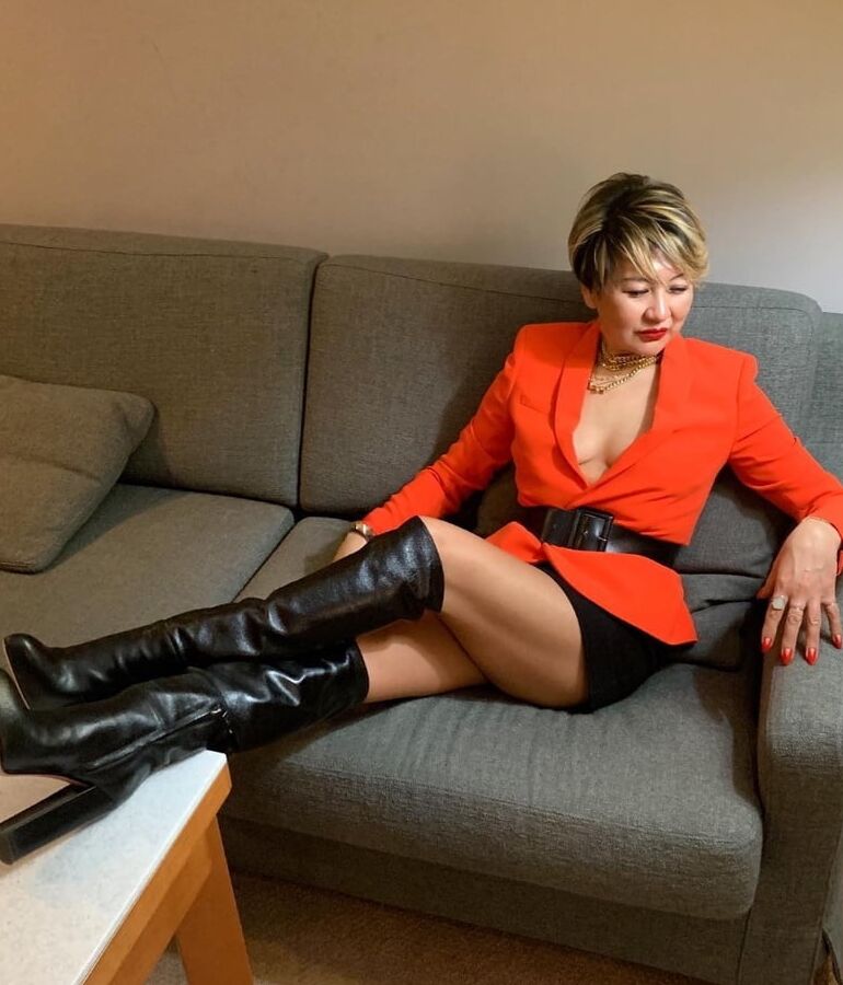 women in boots - mix