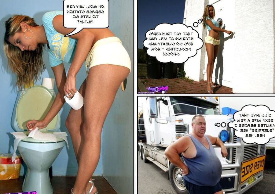 wife cheats at truck stop