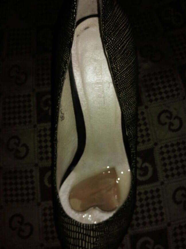 My wife&;s high heels