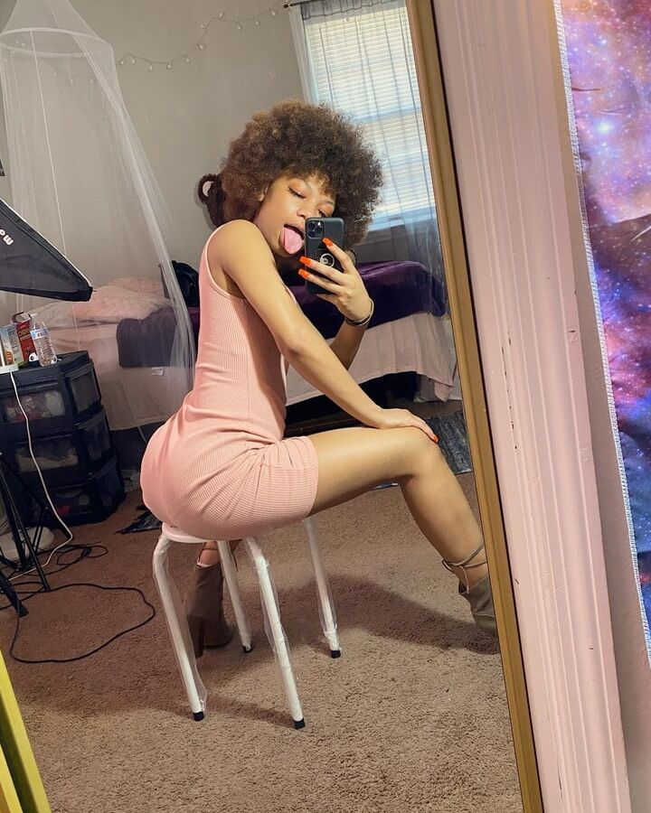 Light skin ebony