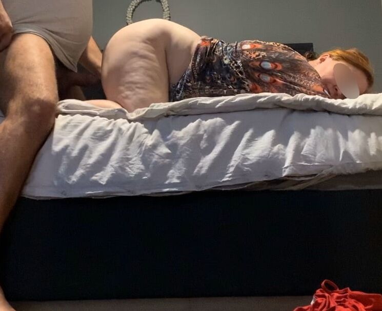 My fat ass BBW wife doggy