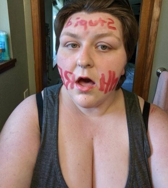 Fat pig slave humiliated again