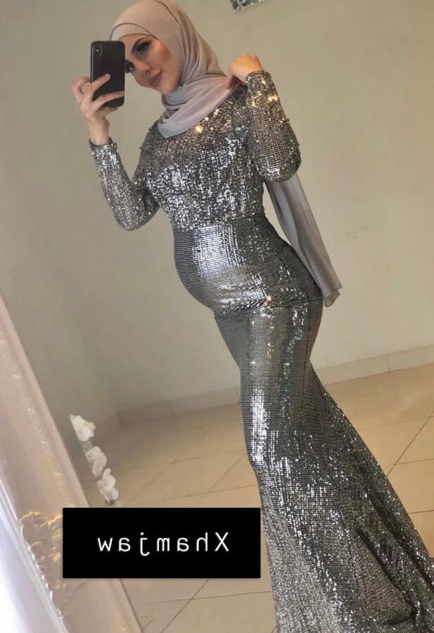 Pregnant Hijabi Slut