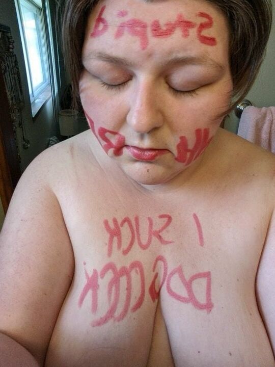 Fat pig slave humiliated again