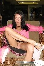 Carelessness without panties