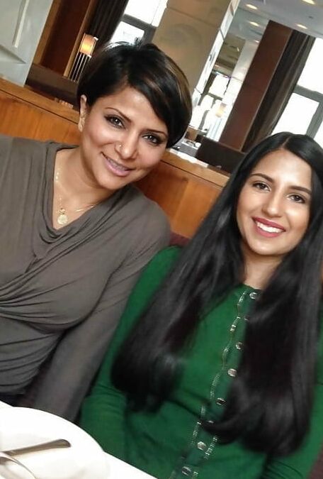 British Asian mum and daughter