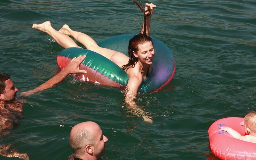 Nudist summer in croatia