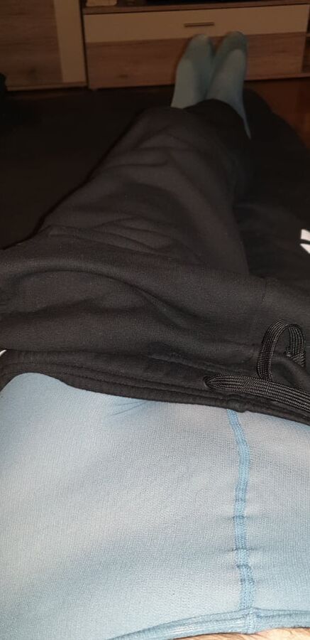 in strumpfhose entspannen