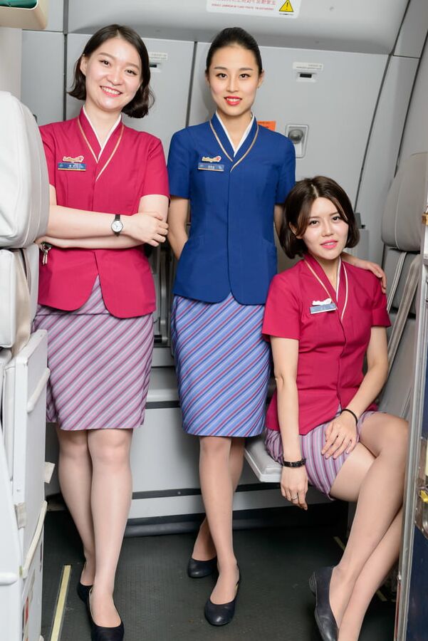 Pantyhose Flight Attendants