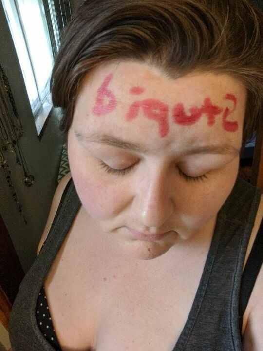 Fat pig slave humiliated again