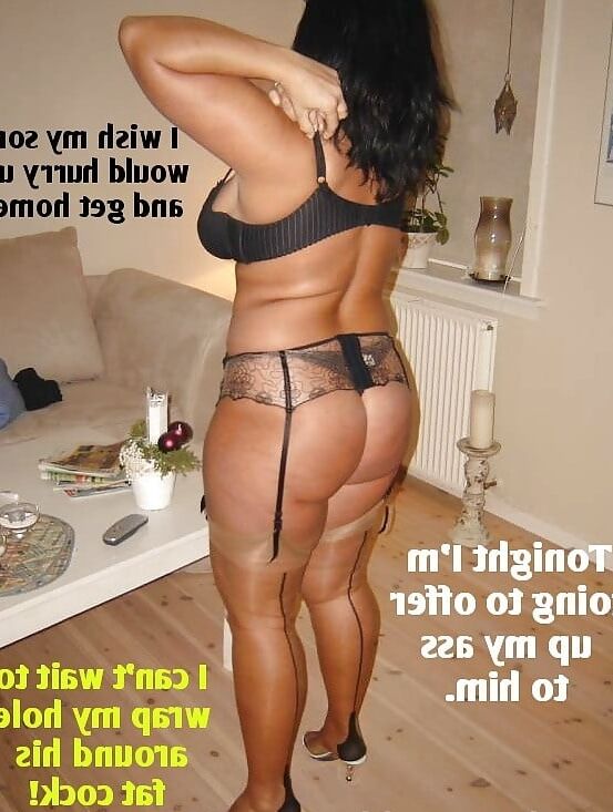 Old the Young women stockings and lingerie and high heels I