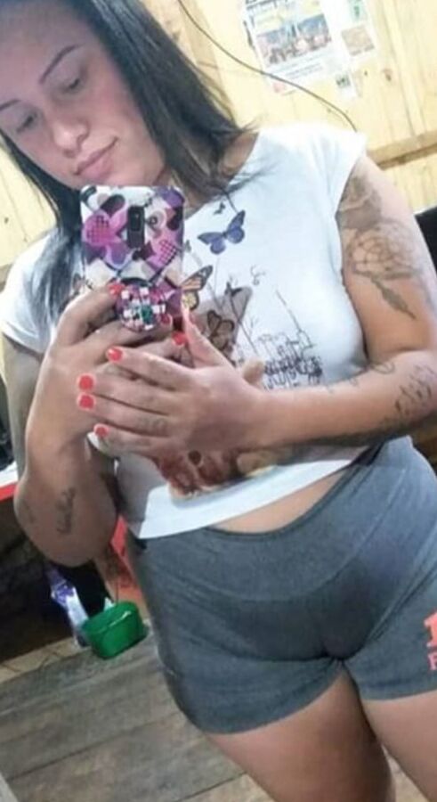 Brasileira Catiane Santos Camel toe